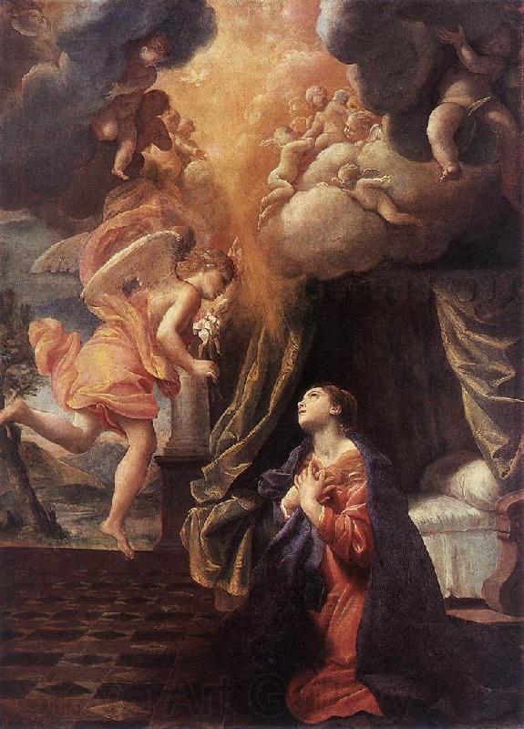 LANFRANCO, Giovanni The Annunciation y Germany oil painting art